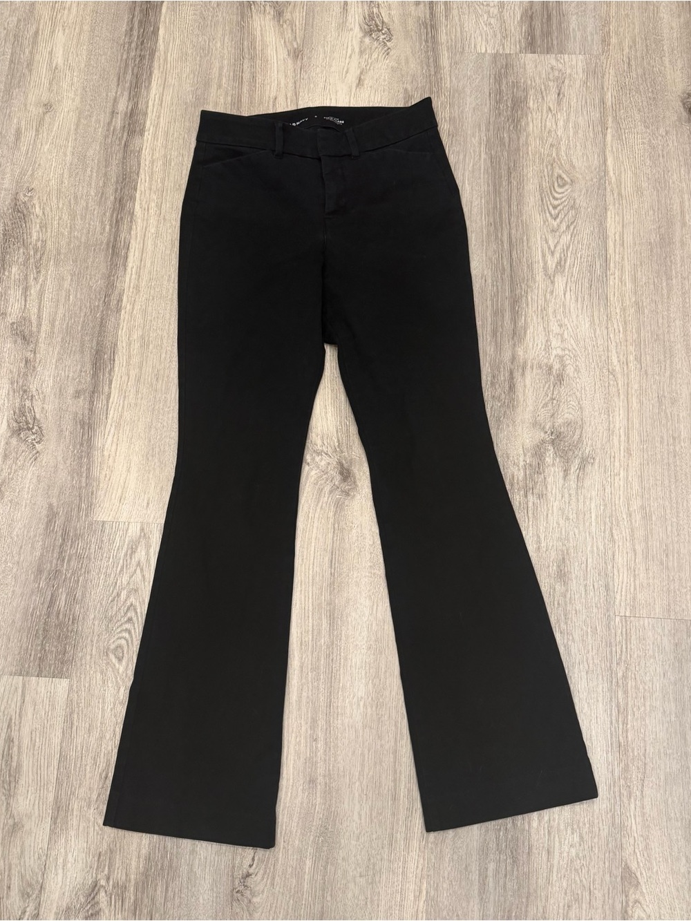 Old‎ Navy High Rise Pixie Flare Black Pants Size 0